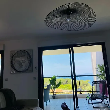 Apartmán Pleine Vue Mer 6 Couchages Au Calme